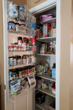 pantry organized