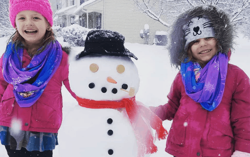 how to make a great snow day with kids