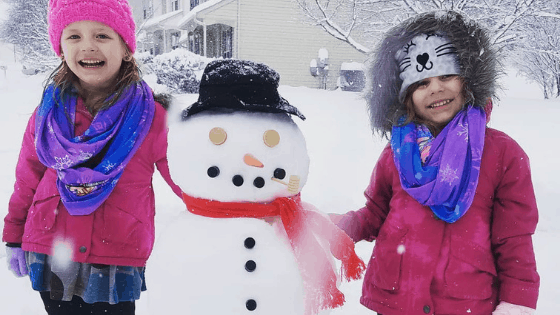 how to make a great snow day with kids